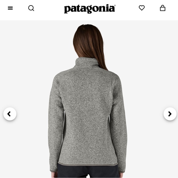 Women's Better Sweater® 1/4-Zip Fleece Large - Picture 6 of 6